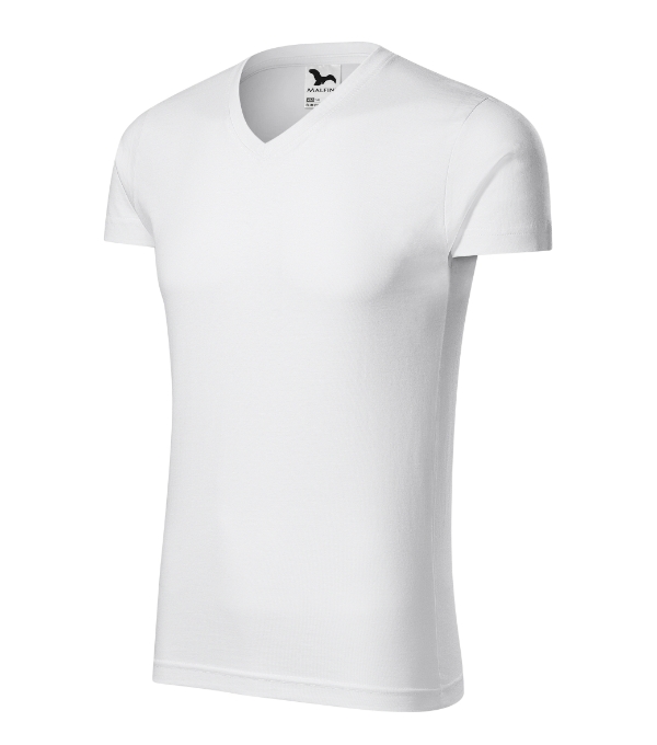 Majica kratkih rukava muška Slim Fit V-neck