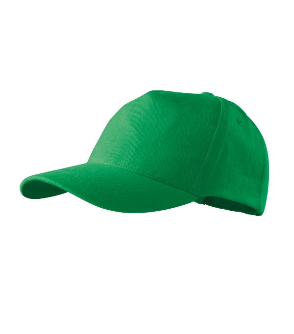Kapa unisex 5P - prilagodljiva, srednje zelena
