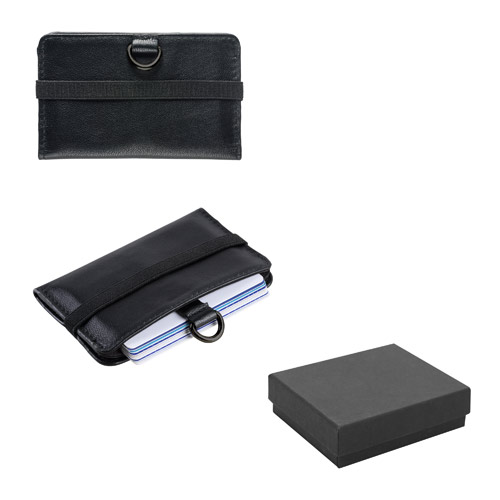 ORVYN. Kožni novčanik s RFID blokiranjem za 10 kartica
